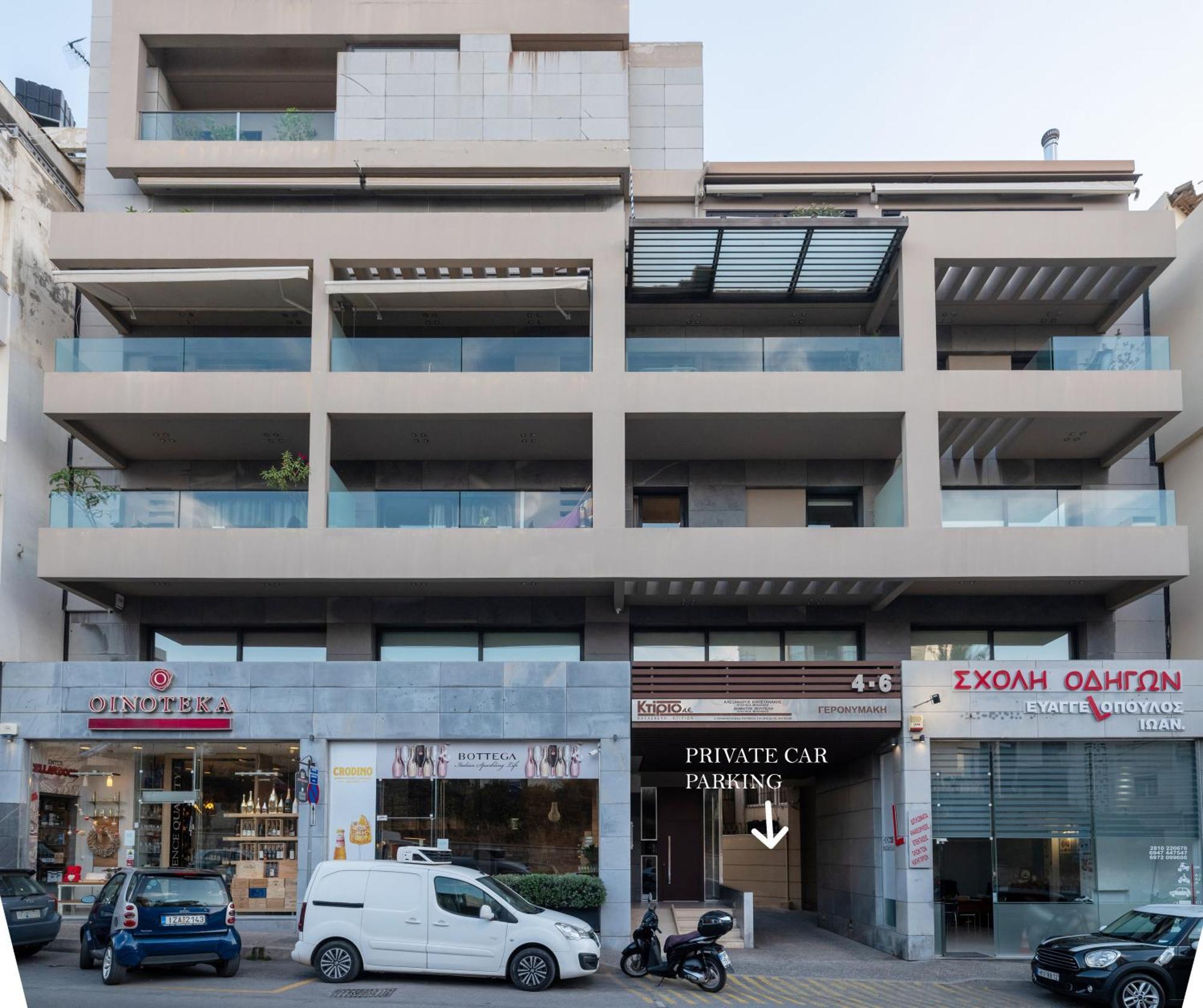 Onyx City Center Apartment With Parking Héraklion Extérieur photo